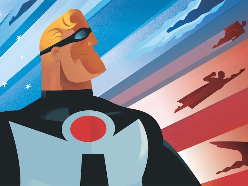 The poster for Disney & Pixar's Incredibles