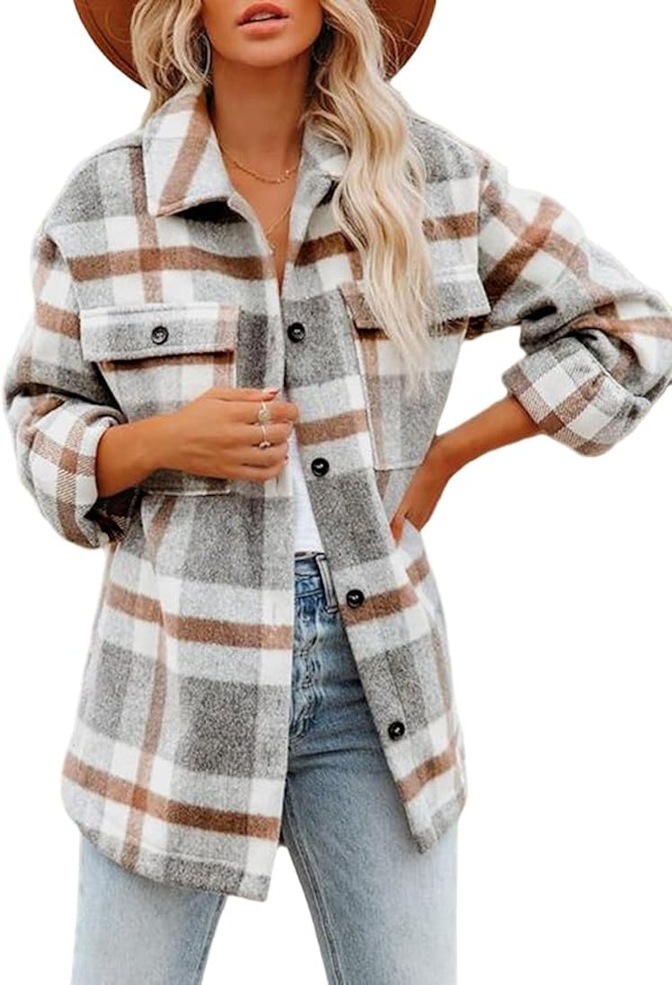 Beaully Plaid Shacket