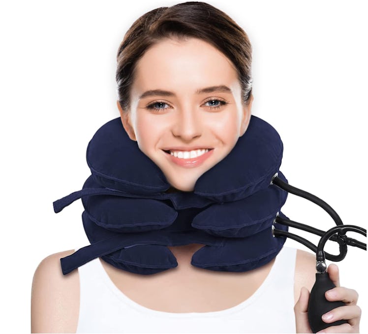 CRABCLAW Cervical Neck Traction Device