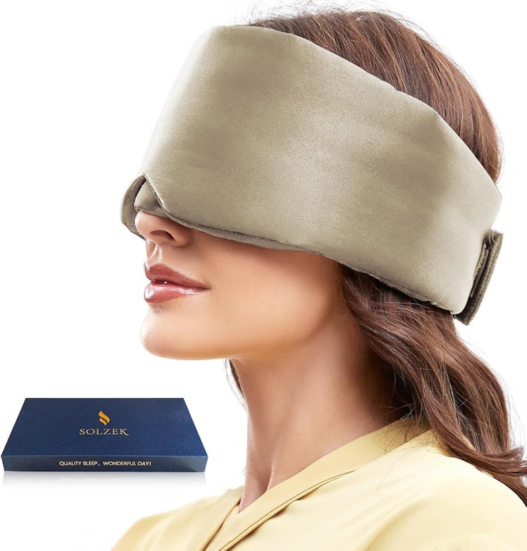 SOLZEK Silk Sleep Mask