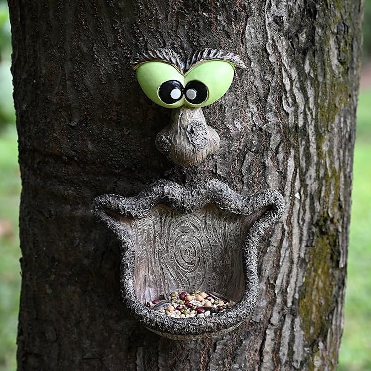 ALLADINBOX Tree Face Bird Feeder