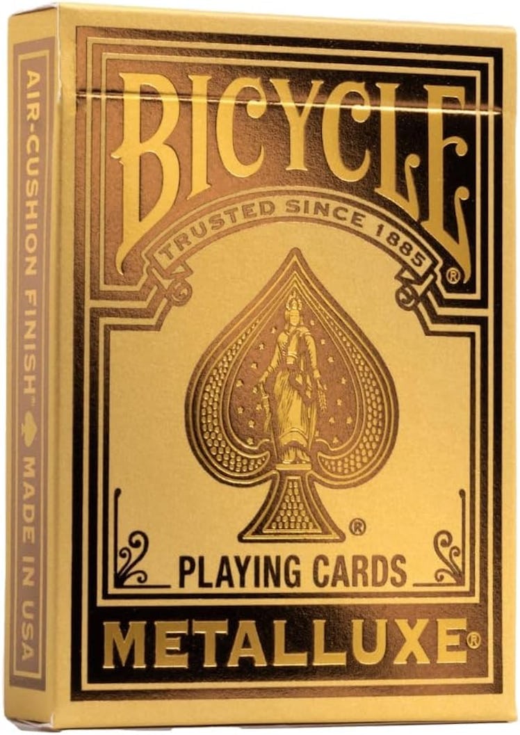 Bicycle Metalluxe Gold Playing Cards