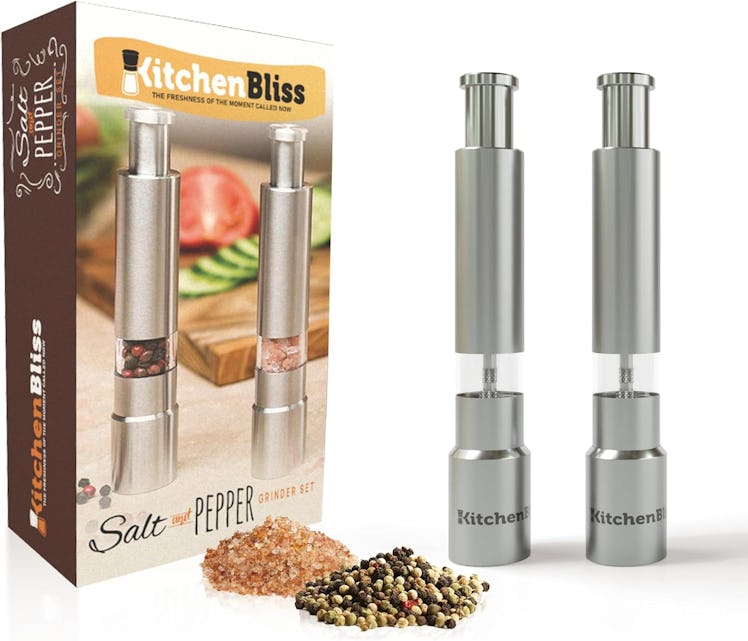 KitchenBliss Thumb Click Salt and Pepper Grinder