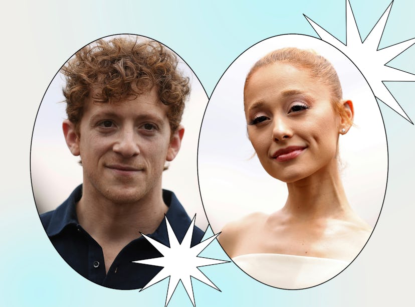 Ariana Grande and Ethan Slater
