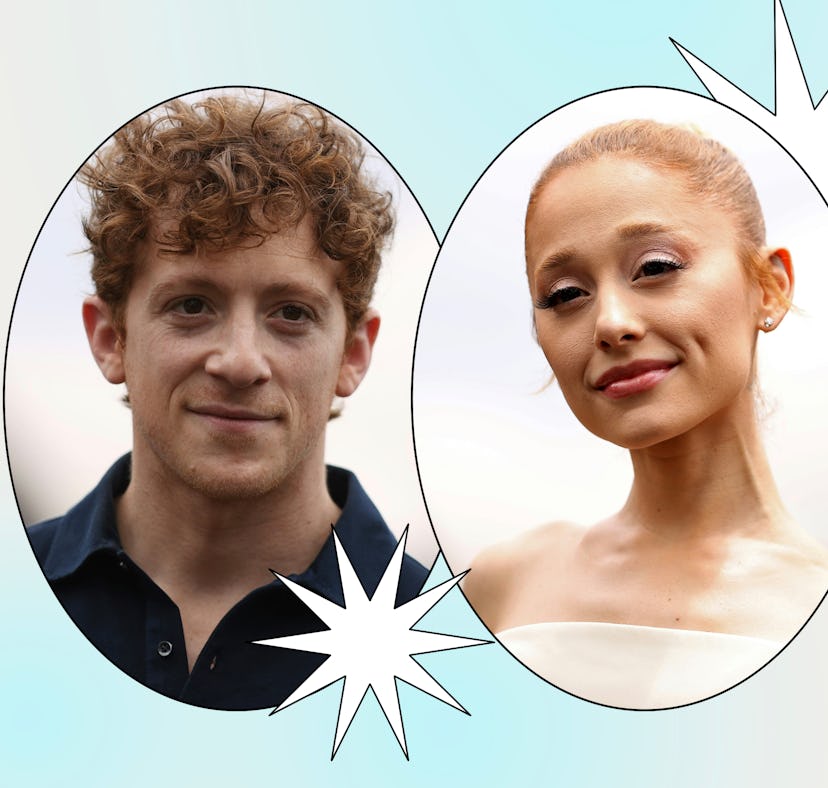 Ariana Grande and Ethan Slater