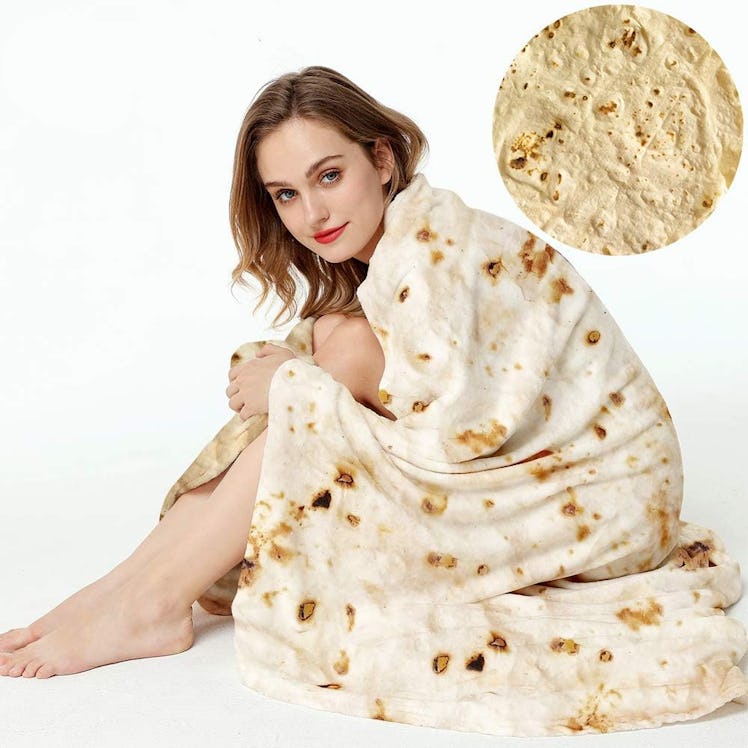 LetsFunny Tortilla Throw Blanket