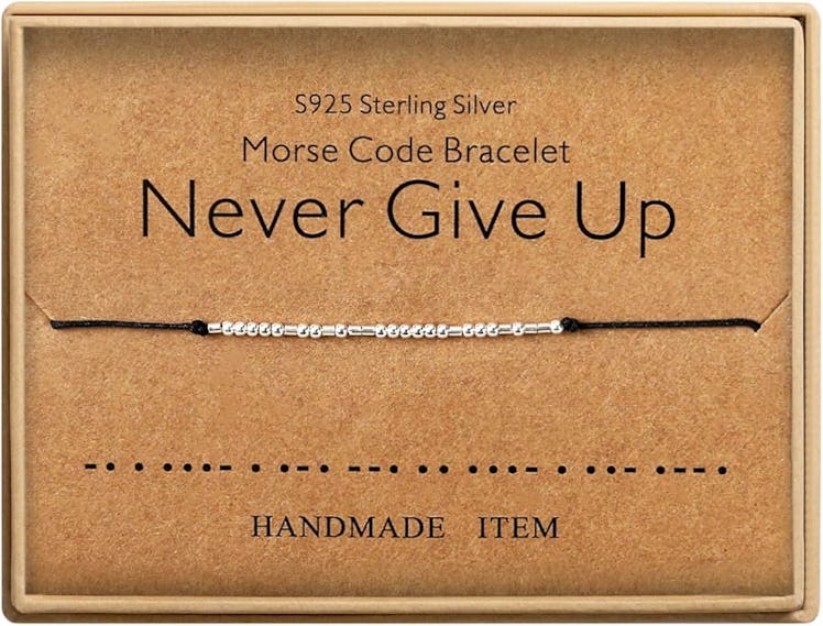 KGBNCIE Morse Code Bracelet