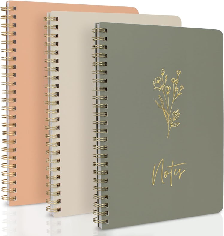 ZICOTO Aesthetic Spiral Notebook (Set of 3)