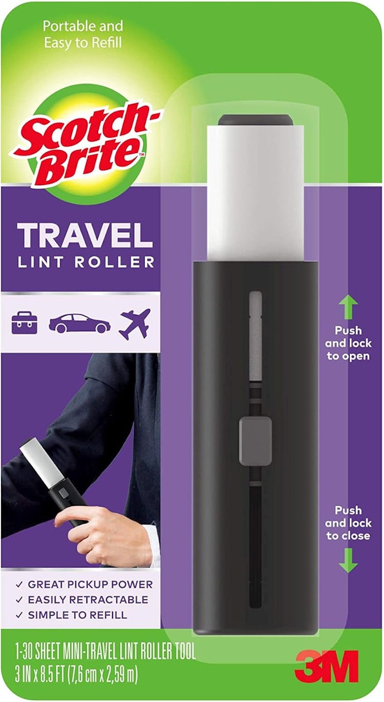 Scotch-Brite Mini Travel Lint Roller With 30 Sheets