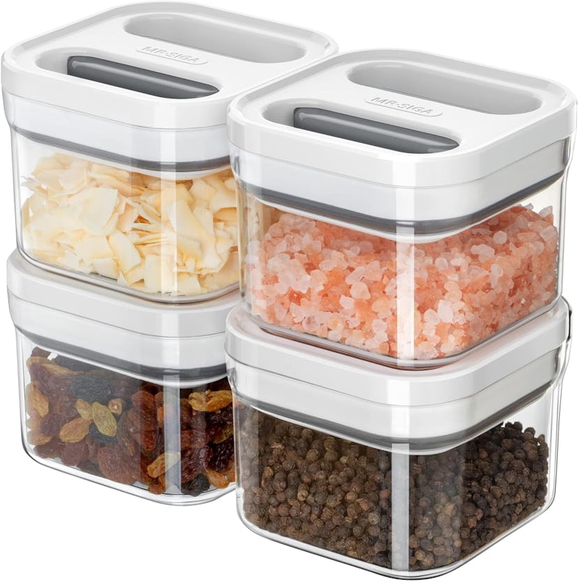 MR.SIGA Airtight Food Storage Container Set (4-Pack)