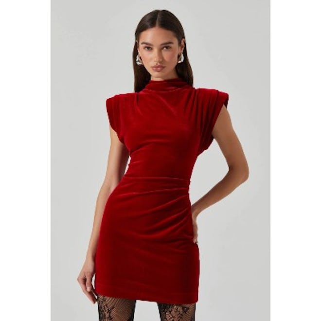 Velvet Mini Dress