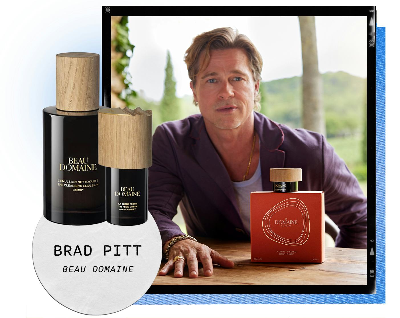 Brad Pitt&rsquo;s Beau Domaine is one of the best celebrity beauty brands.