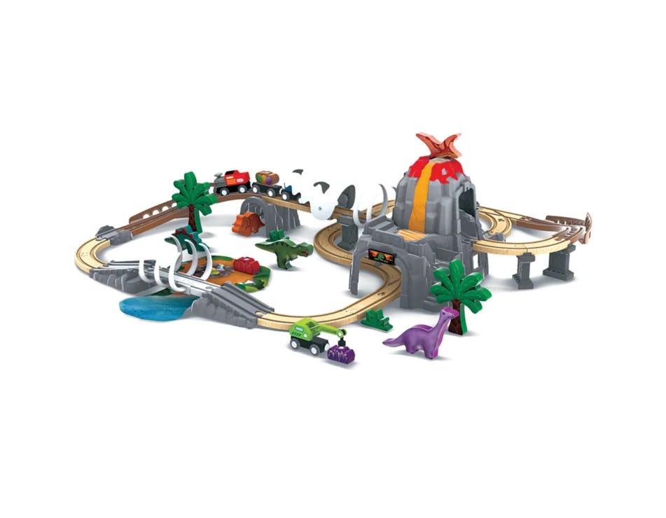 Dino Railway Adventure Set