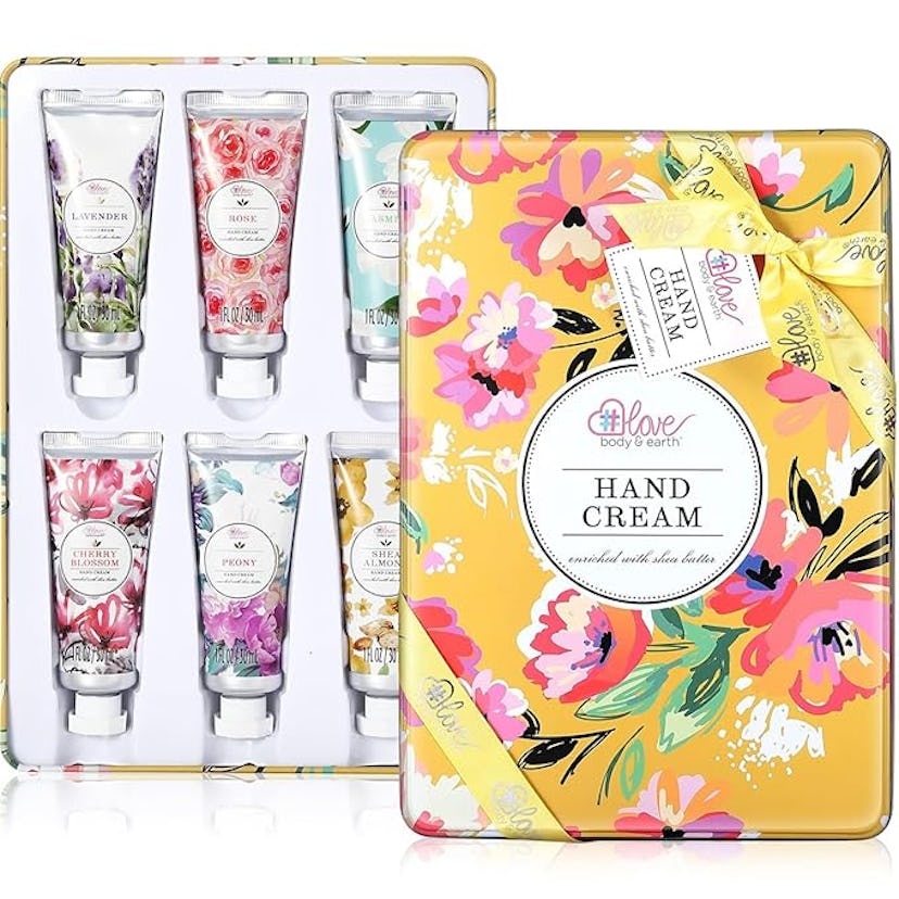 BODY & EARTH Hand Cream Gift Set (6 Piece Set)