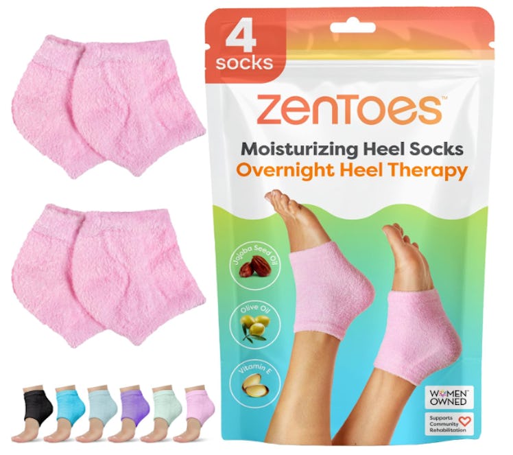 ZenToes Moisturizing Sleep Socks with Vitamin E