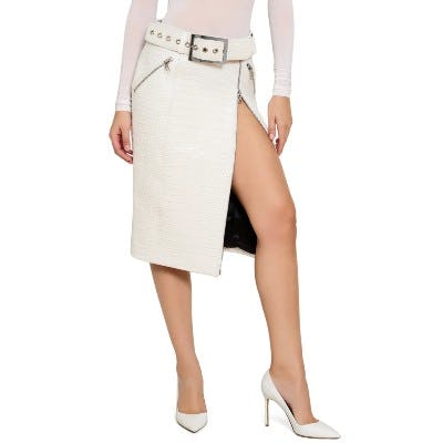 Midi Zipper Skirt