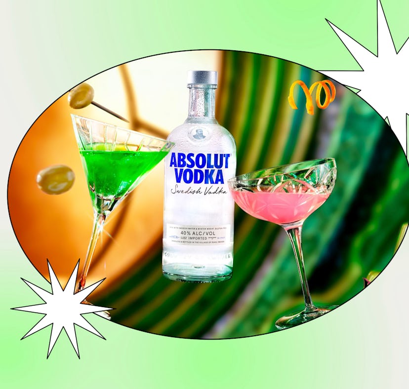 I tried 'Wicked'-themed cocktails from an Absolut cocktail kit.