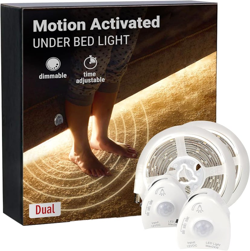 illumiForce Motion Activated Under Bed Lights (2-Pack)
