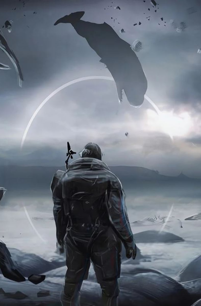 Concept art from Death Stranding