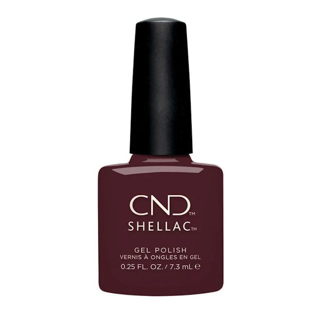 CND Shellac Gel Polish in Black Cherry