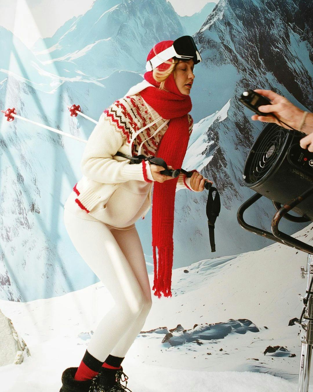 Gigi Hadid starred in Guest In Residence&rsquo;s new campaign.