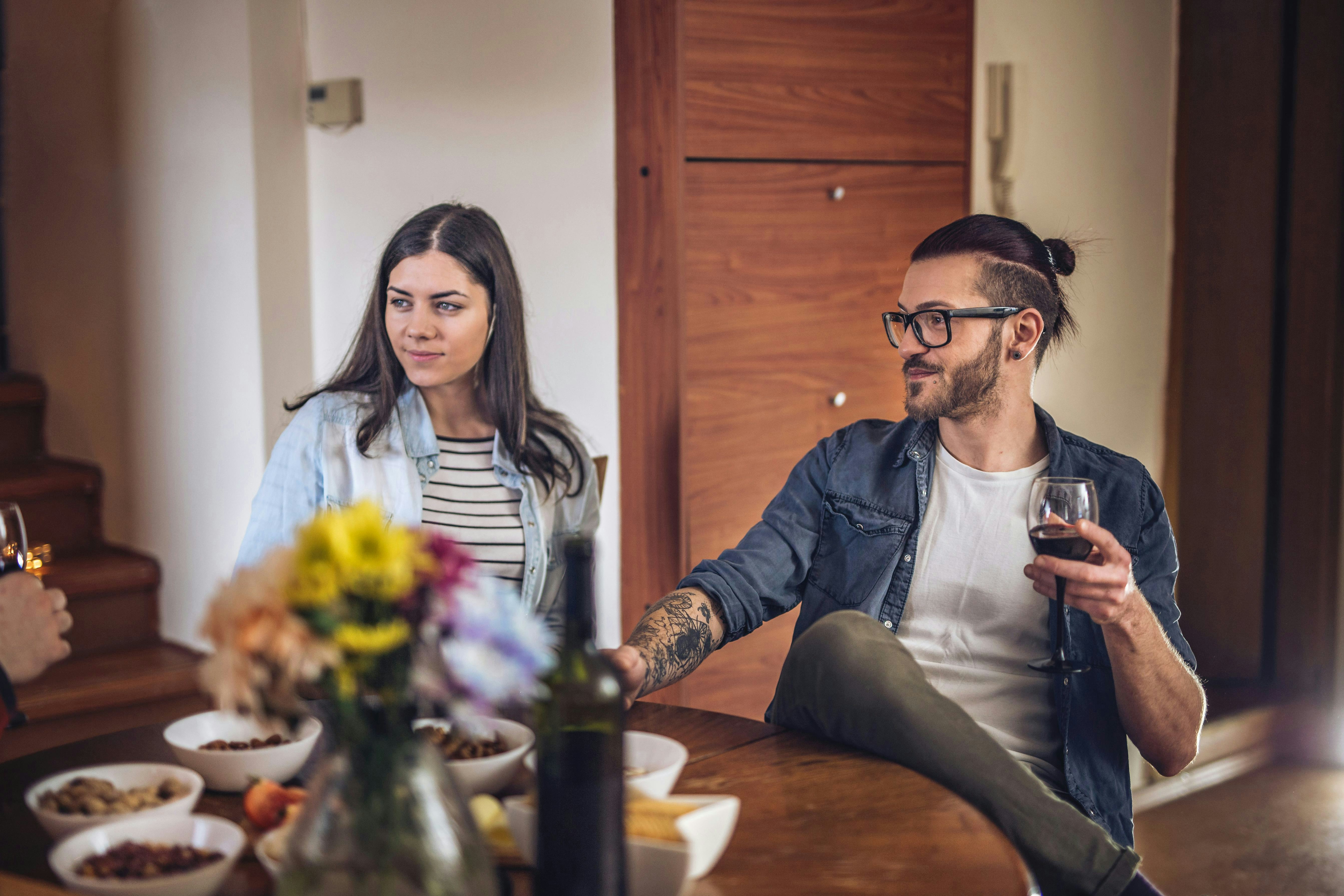 Talk with your partner before the holidays about family traditions.