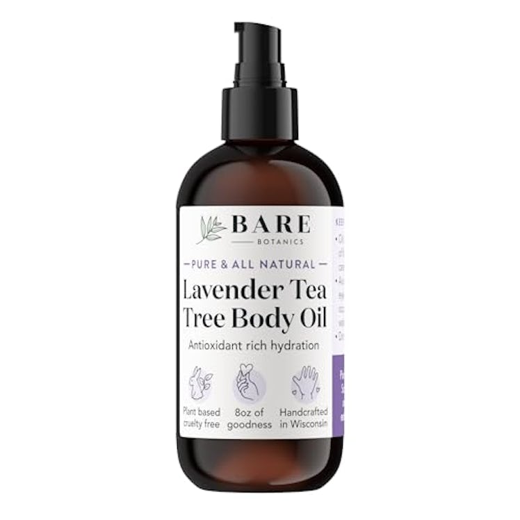 BARE BOTANICS Lavender Tea Tree Body Oil