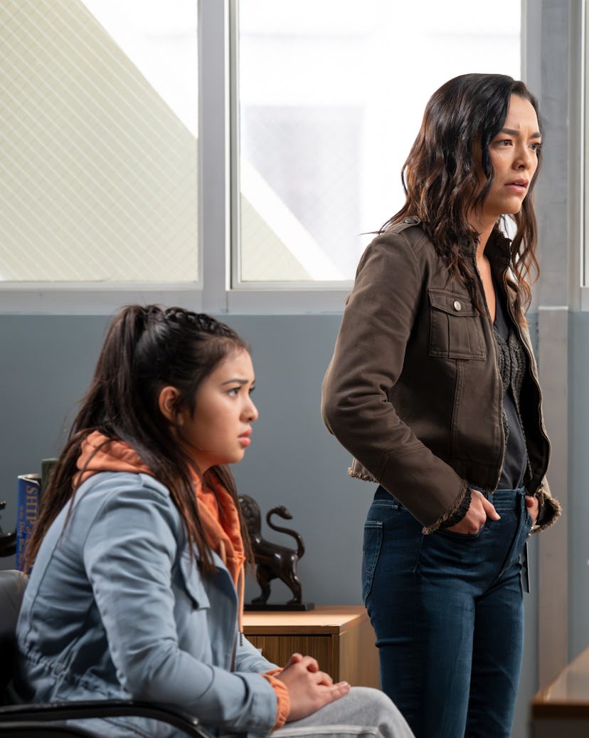 Chloe and Mika on Grey’s Anatomy. Photo via ABC