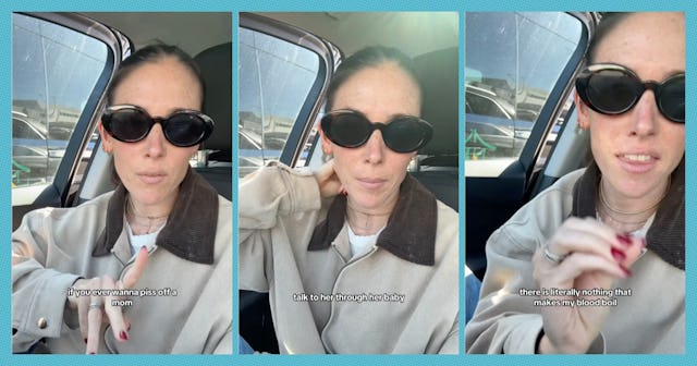 Cameron Rogers shared on TikTok how other people will condescendingly address her through her child.
