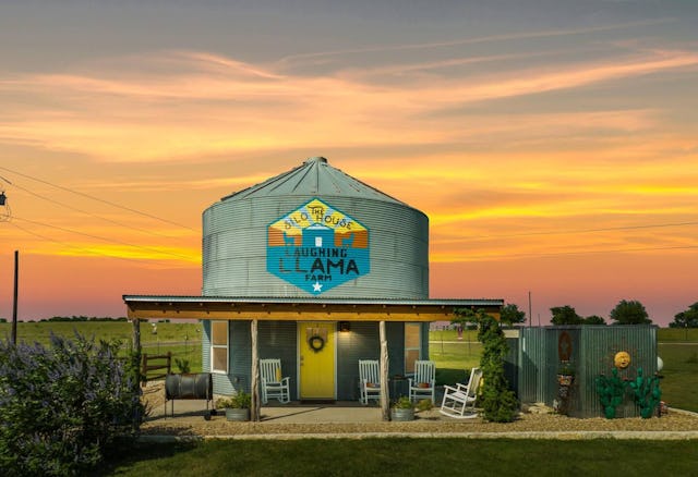 This charming silos-style Airbnb is a top kid-friendly rental.