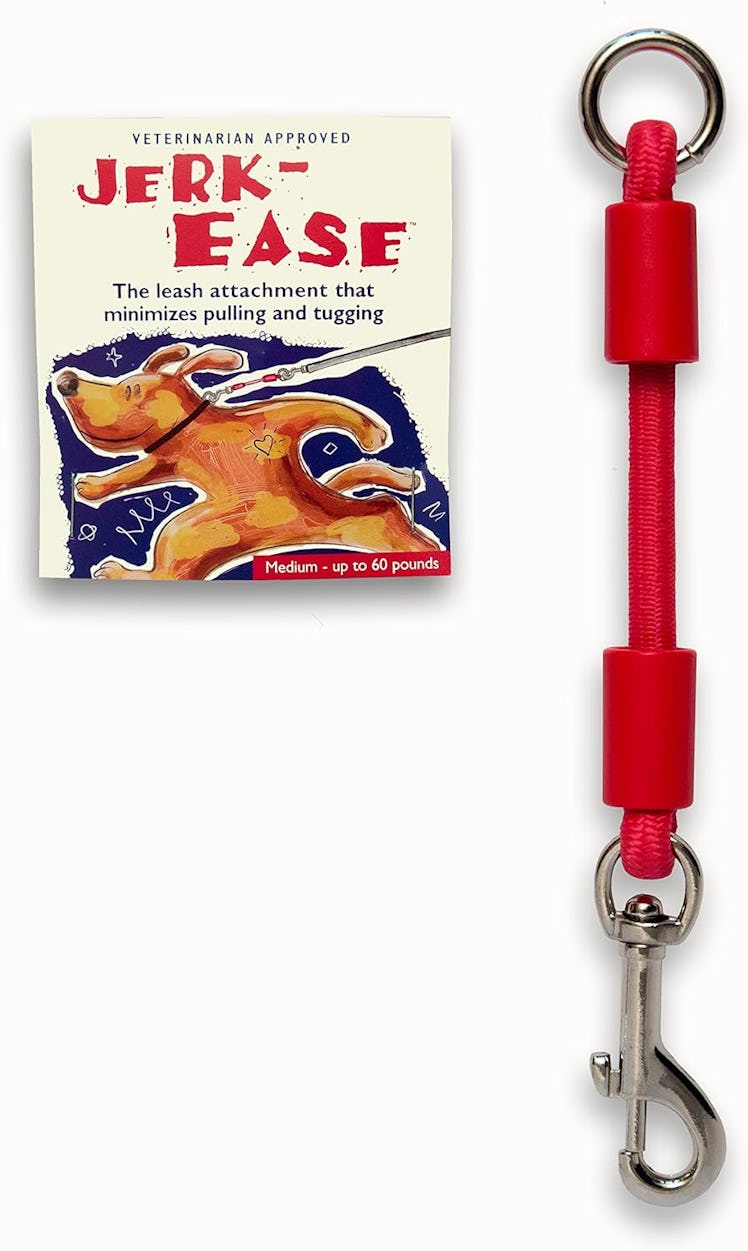 JERK-EASE BUNGEE DOG LEASH EXTENSION