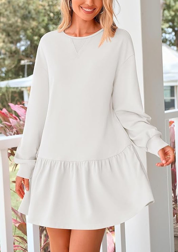 PRETTYGARDEN Sweatshirt Dress 