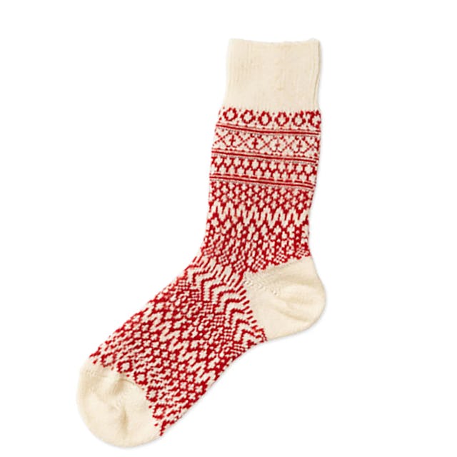 Wool Jacquard Socks