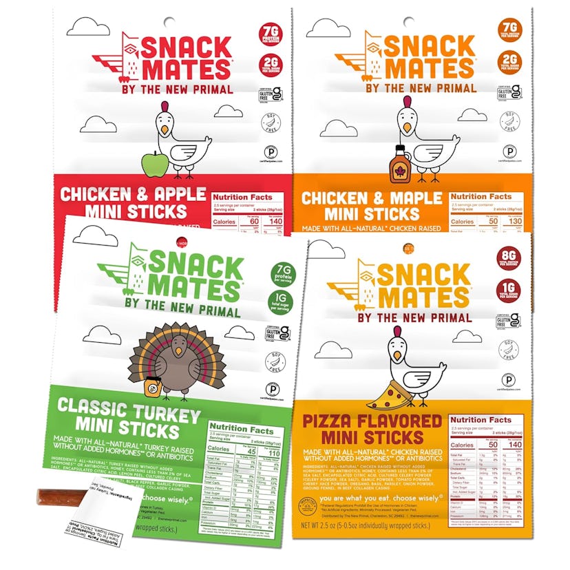 Snack Mates by The New Primal Sampler Four Flavor Pack