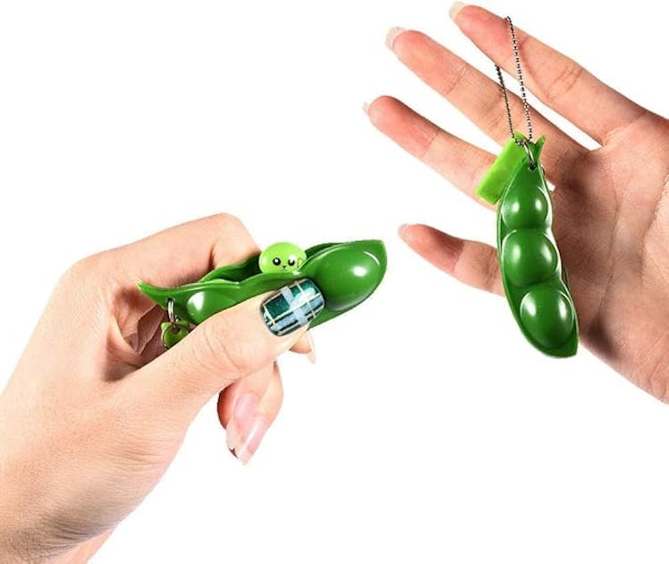 Anpole Edamame Fidget Keychain