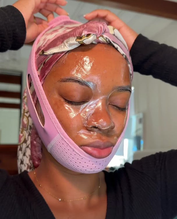 TikTok users share their morning shed skin care routines.