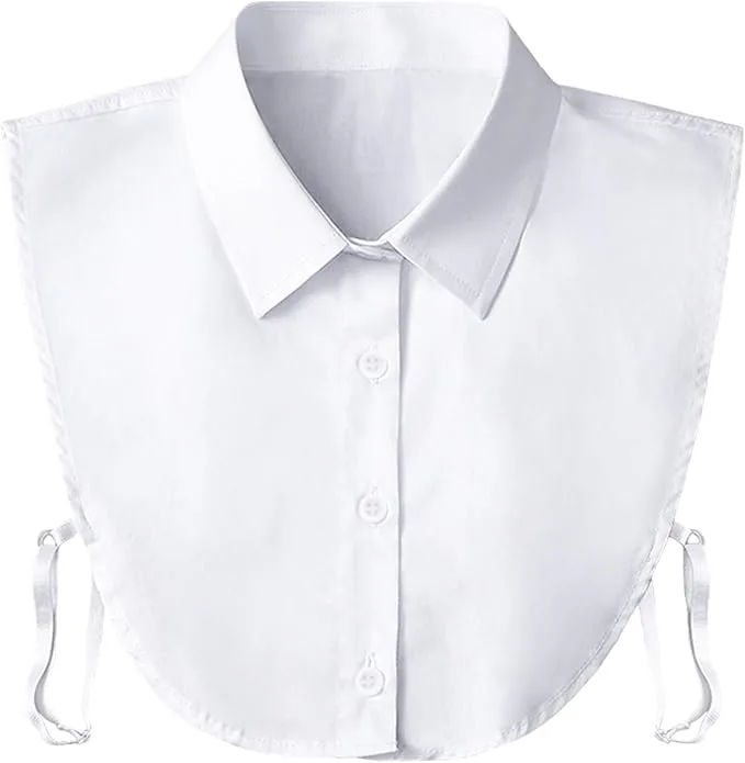 Kalkehay Detachable Dickey Collar Blouse