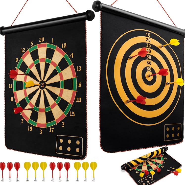 Giggle N Go Reversible Rollup Dart Game