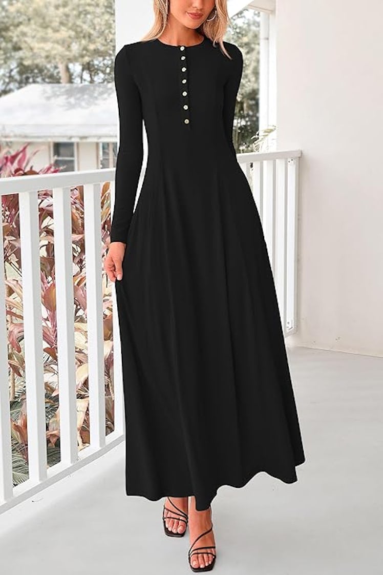 PRETTYGARDEN Casual Maxi Dress