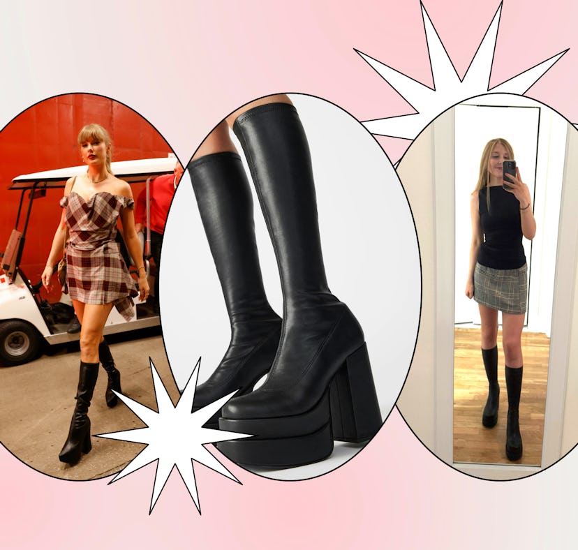 Taylor Swift Knee-High Boots Dupes