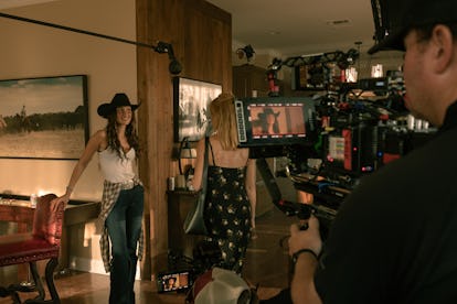 Bella Hadid Exposed Her Bra During Her 'Yellowstone' Cameo