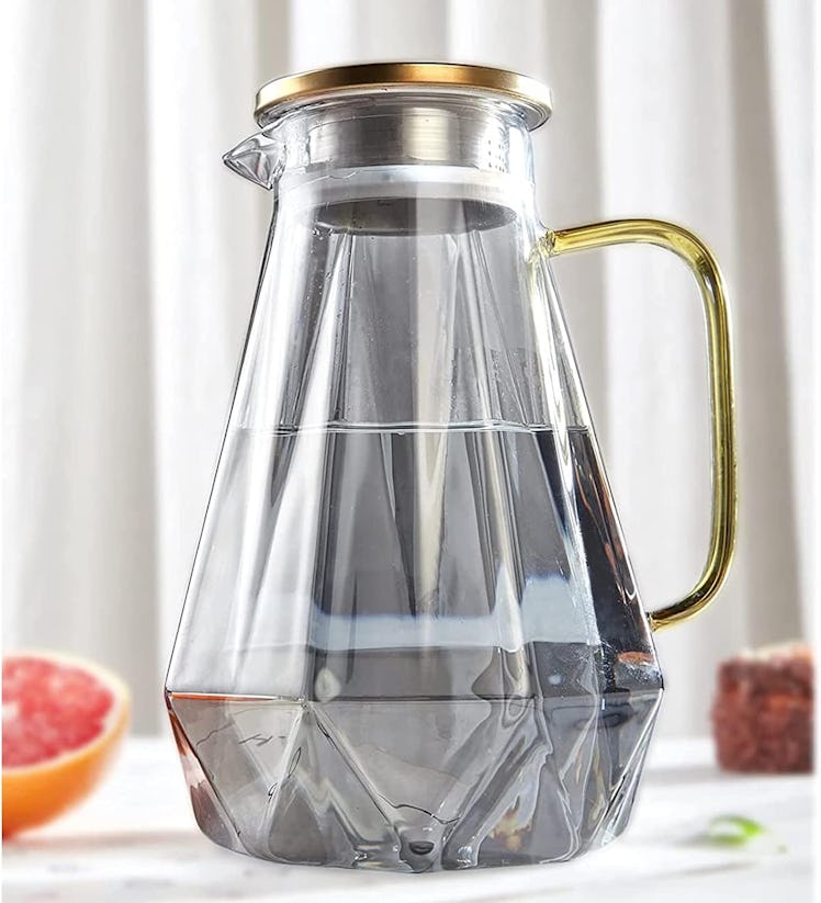 DUJUST Glass Pitcher 