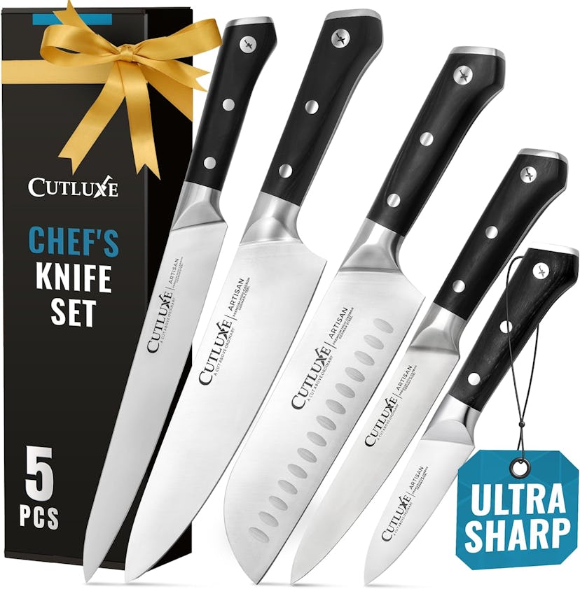 Cutluxe Chef's 5-Piece Knife Set