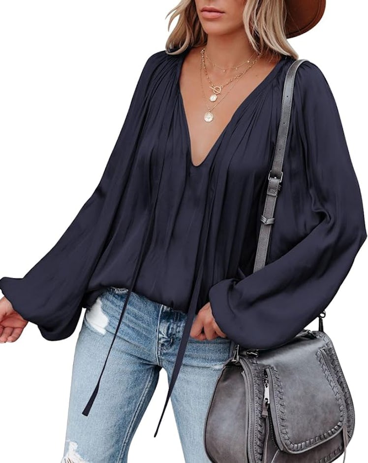 LAMISSCHE V-Neck Blouse