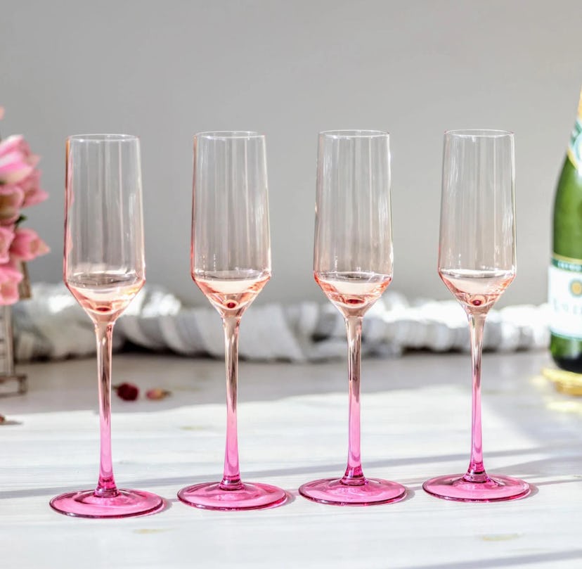 Byrdeen Cielo Champagne Flute, Set of 4