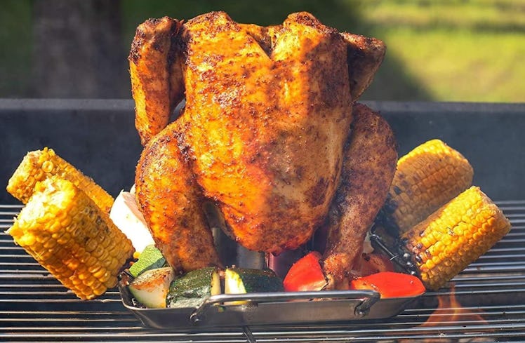 MOUNTAIN GRILLERS Beer Can Chicken Roaster Stand