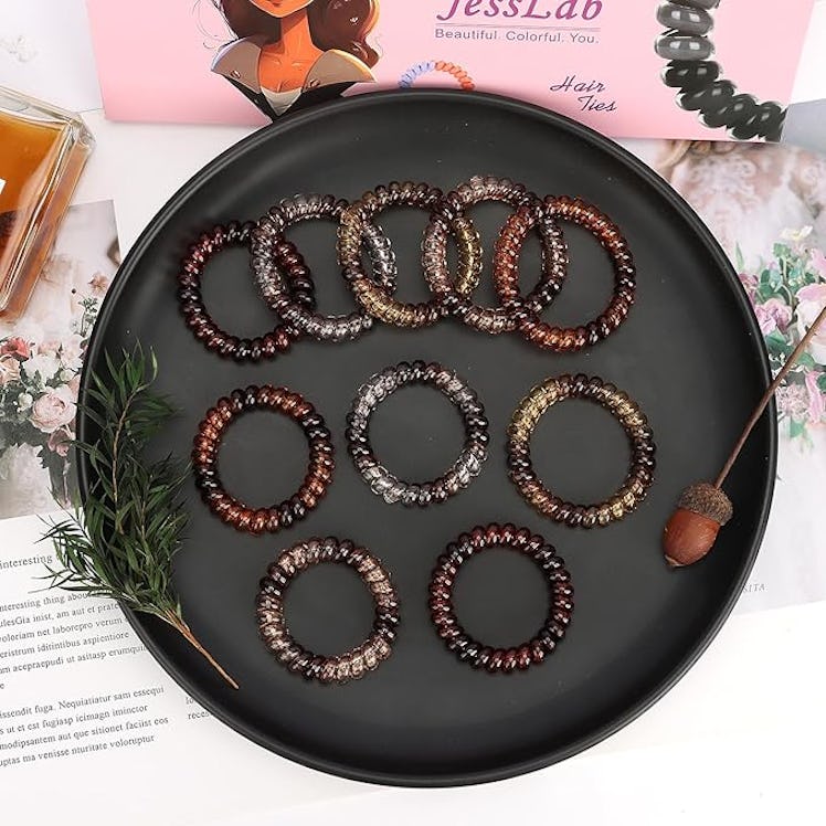 JessLab Spiral Hair Ties (10 Pieces)