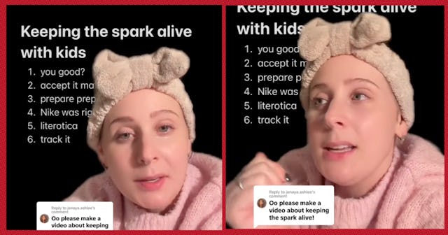 A woman shares her best tips for keeping the sexual spark alive in marriage.