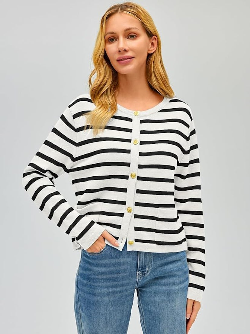 EFAN Knit Cardigan Sweater