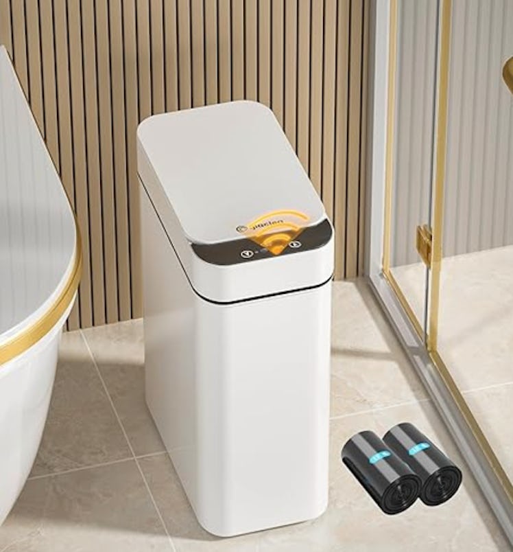 LJIACLEA Smart Touchless Bathroom Trash Can
